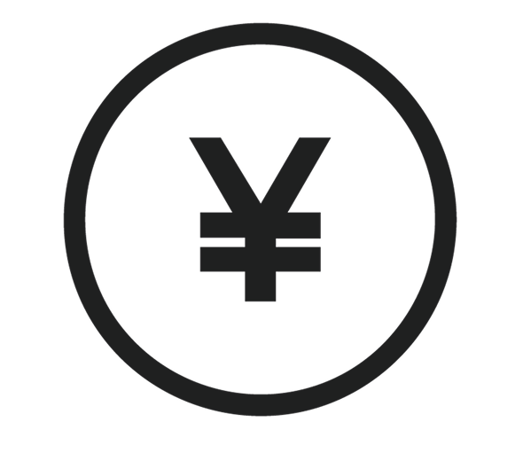 費用の見積もりを表すお金マーク